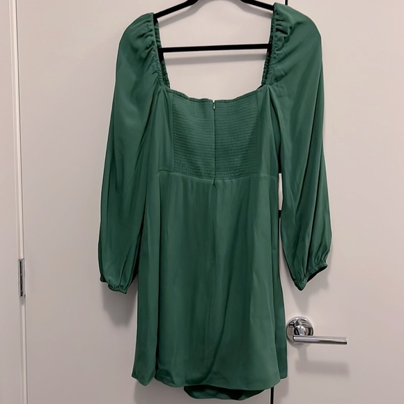 SUNDAY BEST DELILAH DRESS DARK IVY GREEN BNWT - Picture 3 of 5